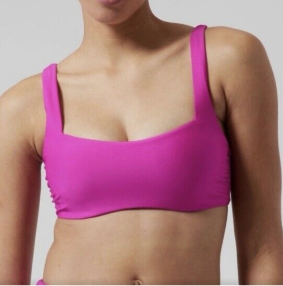 Athleta Square Neck Bra Cup Bikini Top - Picture 2 of 8